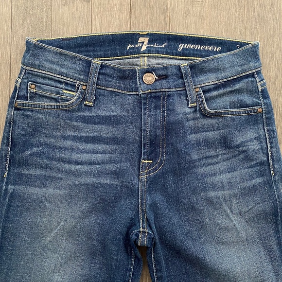 7 For All Mankind Gwenevere Jeans - Picture 2 of 9